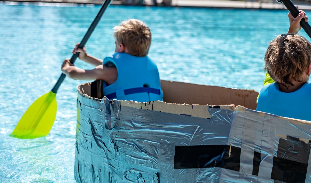 Cardboard Boat Regatta